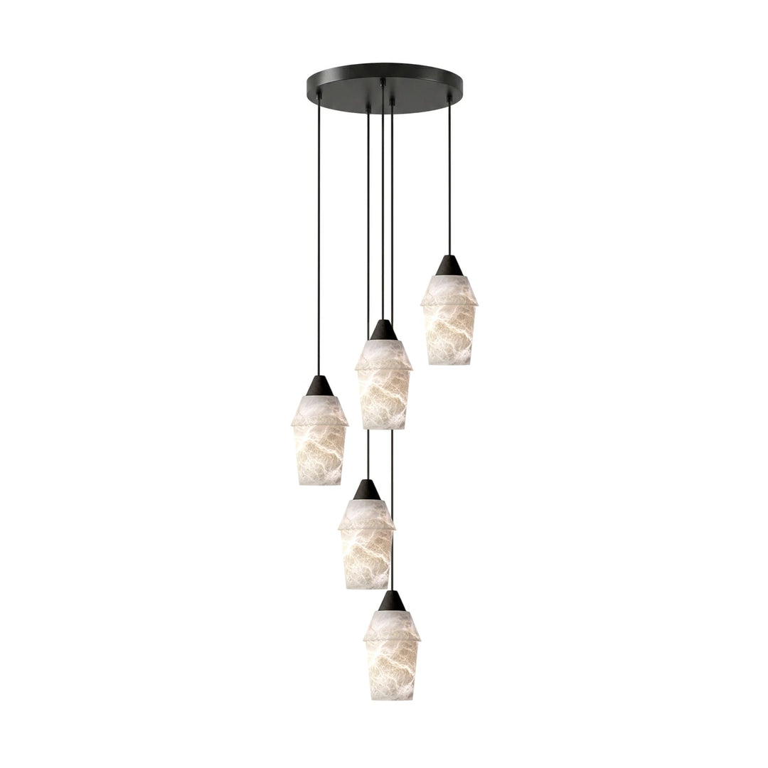 Cyranne alabastro grappolo lampadario