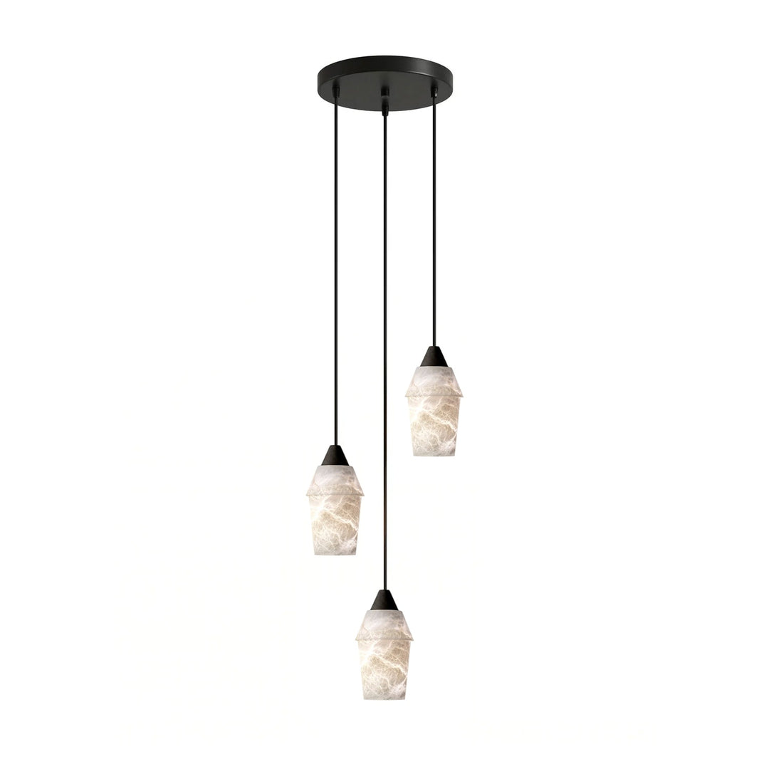 Cyranne alabastro grappolo lampadario
