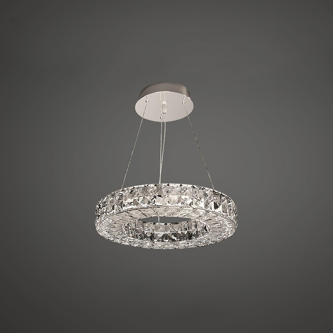 Luxerian lampadario Cristalli Anelli Spiridon Luxe