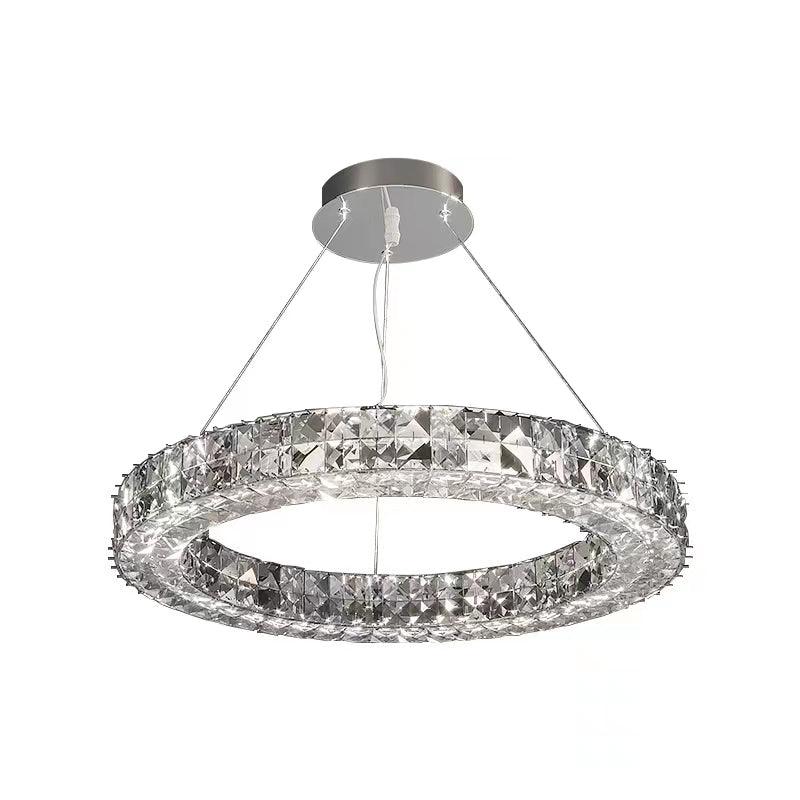 Luxerian lampadario Cristalli Anelli Spiridon Luxe