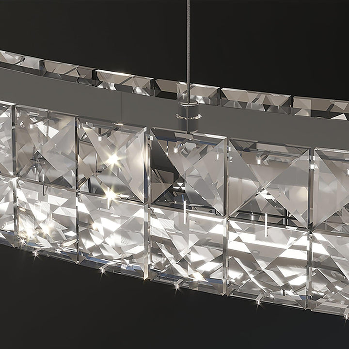 Luxerian lampadario Cristalli Anelli Spiridon Luxe