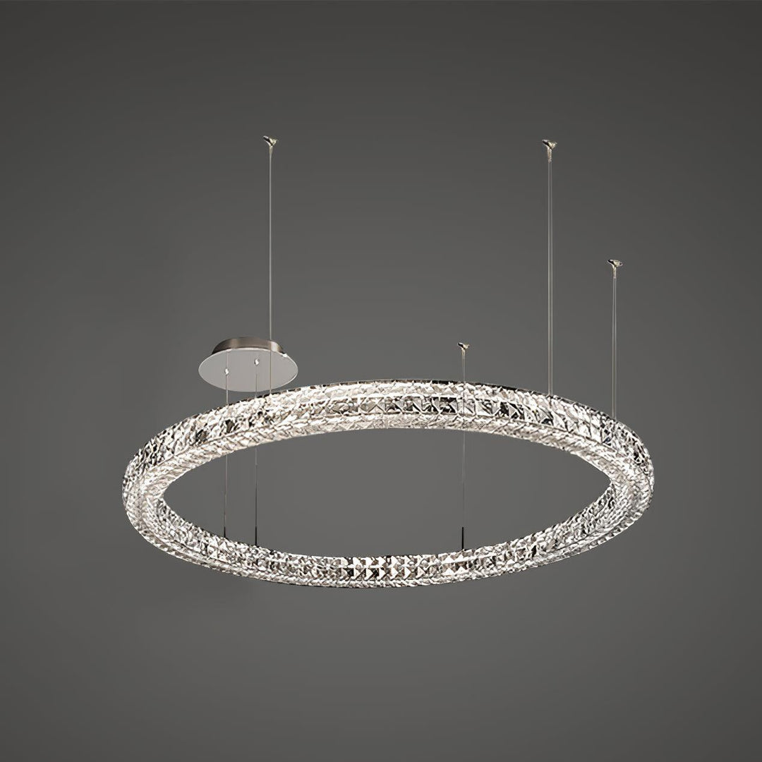 Luxerian lampadario Cristalli Anelli Spiridon Luxe