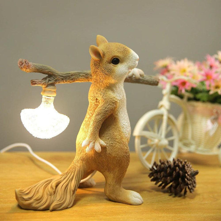 Squirrel lampada da tavolo