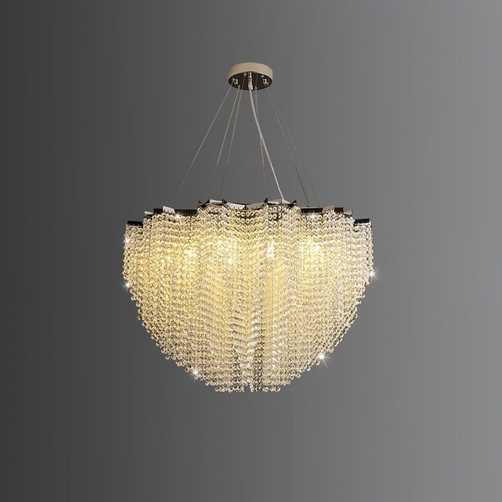 Zashayra lampadario Colonna Cristallo