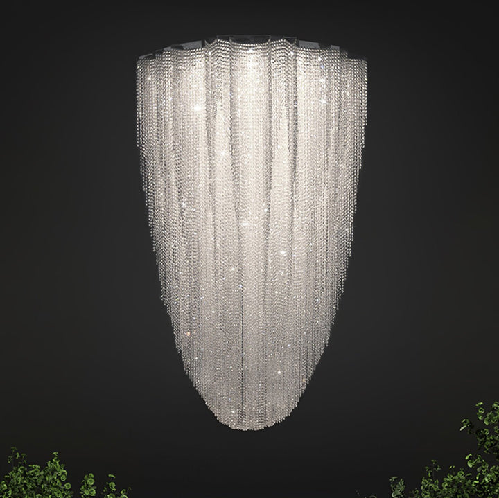 Zashayra lampadario Colonna Cristallo