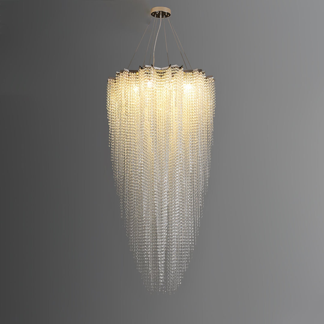 Zashayra lampadario Colonna Cristallo