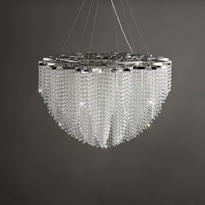 Zashayra lampadario Colonna Cristallo