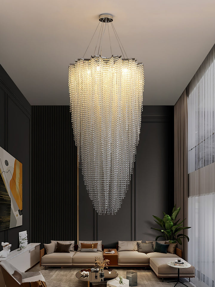 Zashayra lampadario Colonna Cristallo