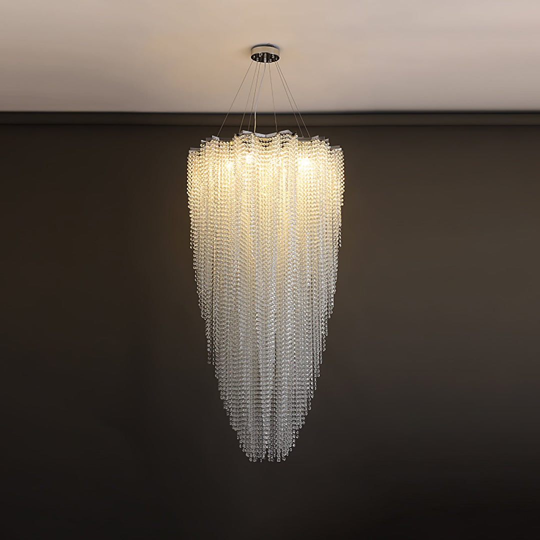 Zashayra lampadario Colonna Cristallo