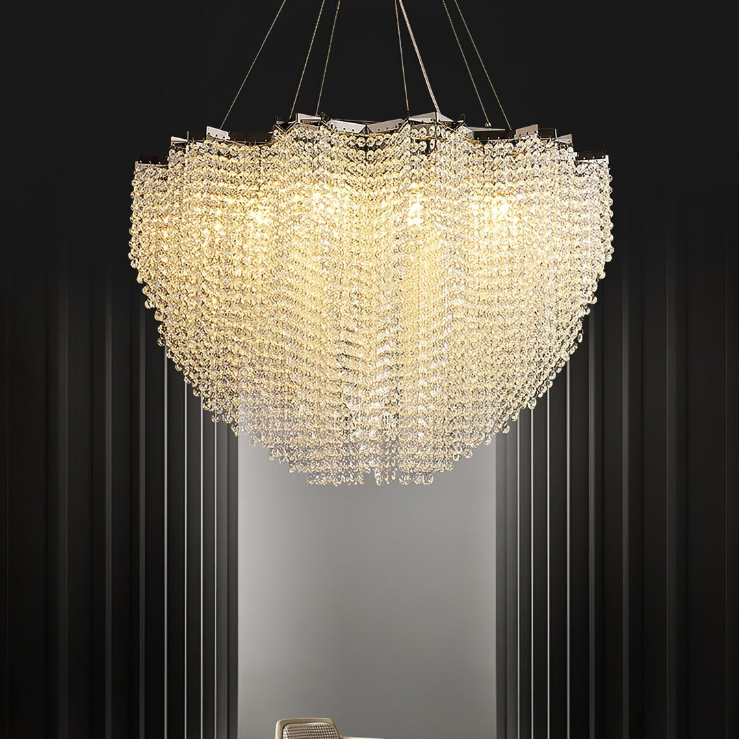 Zashayra lampadario Colonna Cristallo
