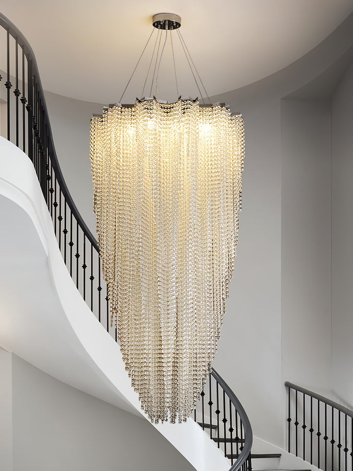 Zashayra lampadario Colonna Cristallo