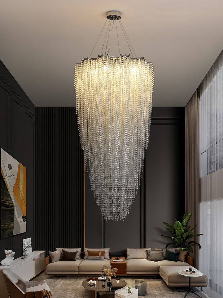 Zashayra lampadario Colonna Cristallo