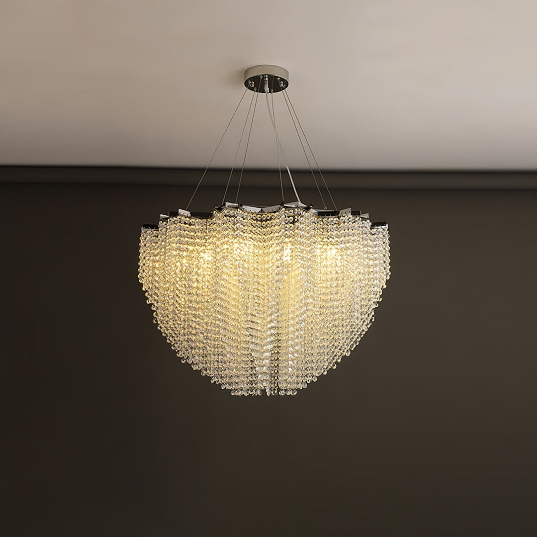 Zashayra lampadario Colonna Cristallo