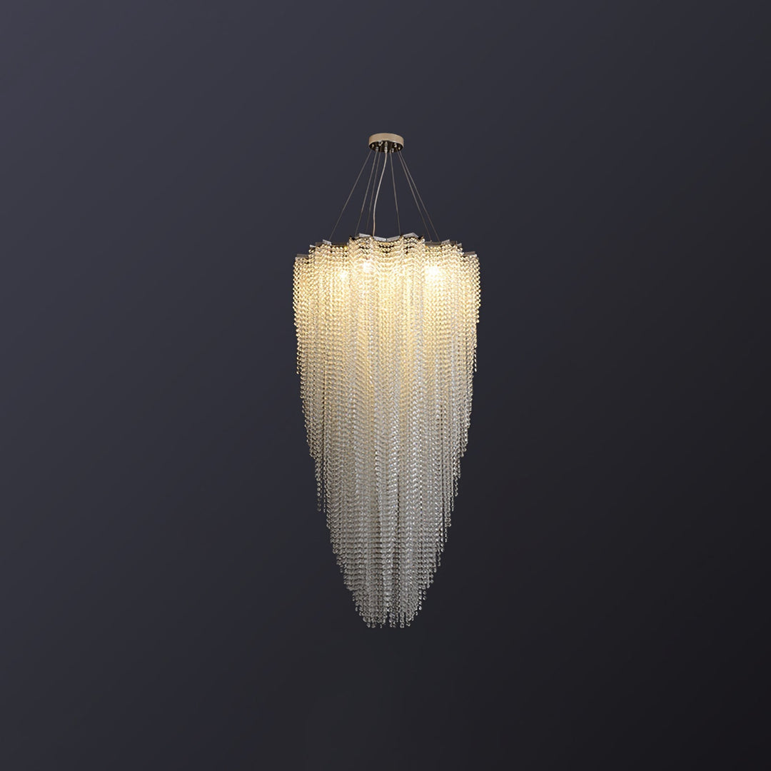 Zashayra lampadario Colonna Cristallo