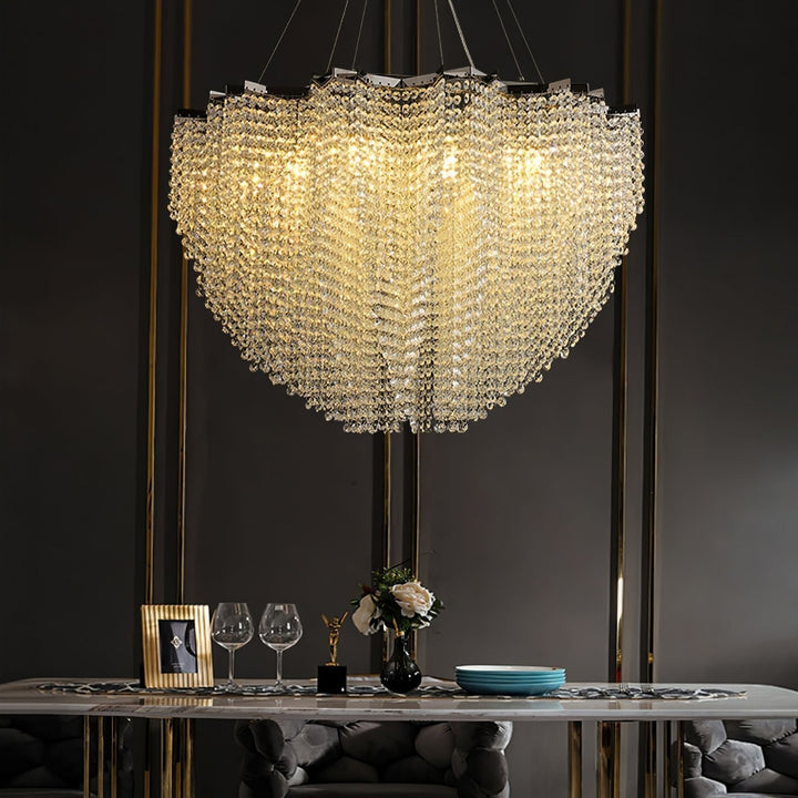 Zashayra lampadario Colonna Cristallo