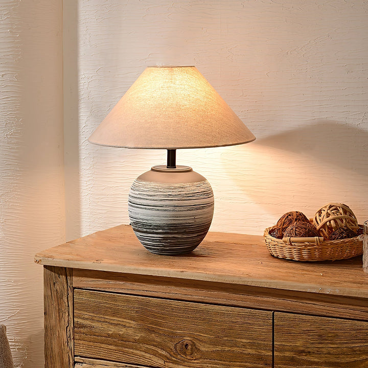 Striato Gradient lampada da tavolo in Ceramica