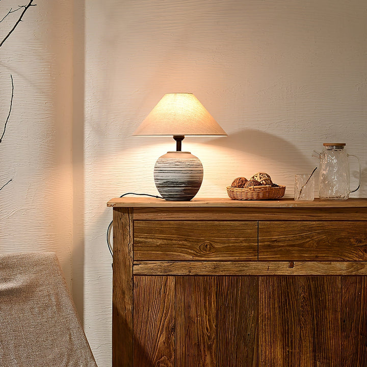 Striato Gradient lampada da tavolo in Ceramica
