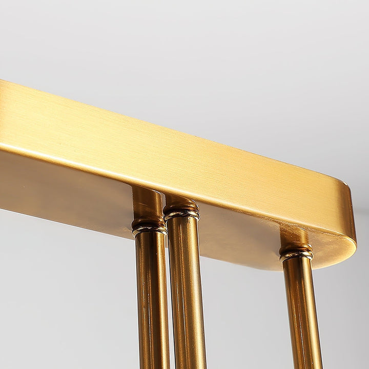 Oriiora lampadario Oro Symphony Curved elegante