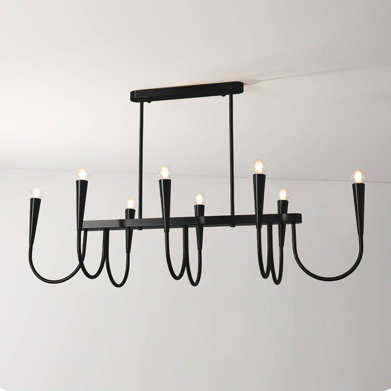 Oriiora lampadario Oro Symphony Curved elegante