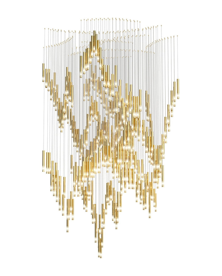 Ovynira lampadario con asta d&