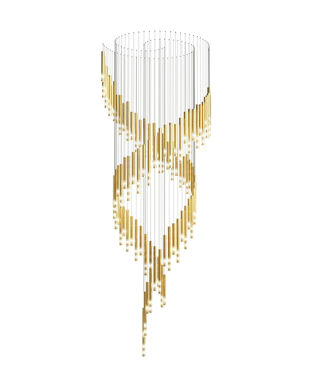 Ovynira lampadario con asta d&