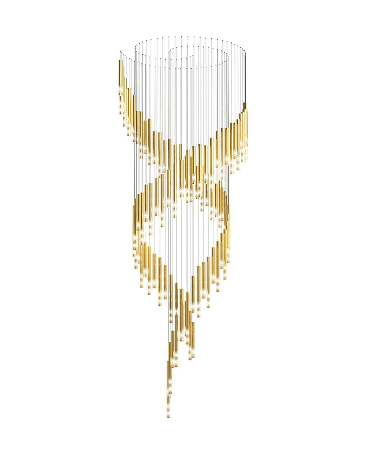 Ovynira lampadario con asta d&