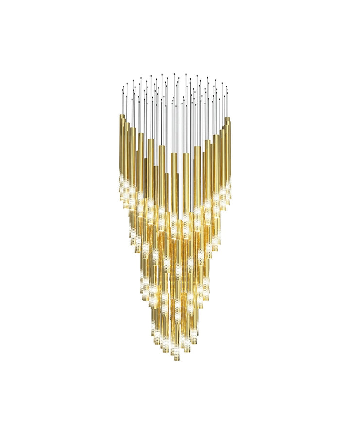 Ovynira lampadario con asta d&