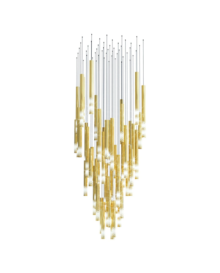 Ovynira lampadario con asta d&