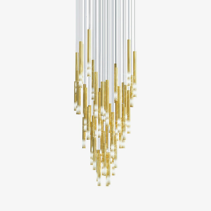Ovynira lampadario con asta d&