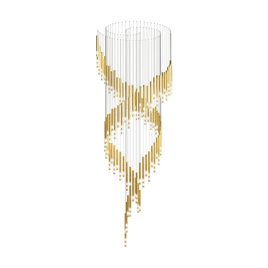 Ovynira lampadario con asta d&
