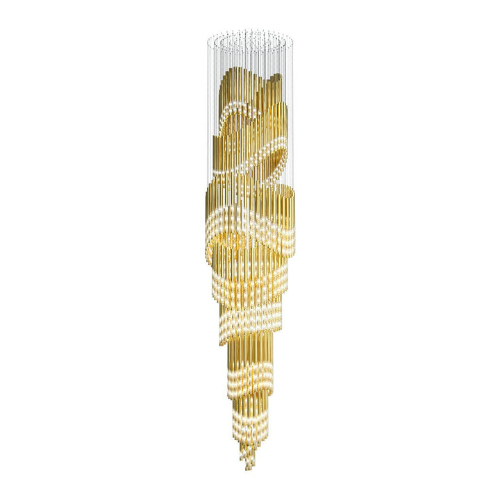 Ovynira lampadario con asta d&