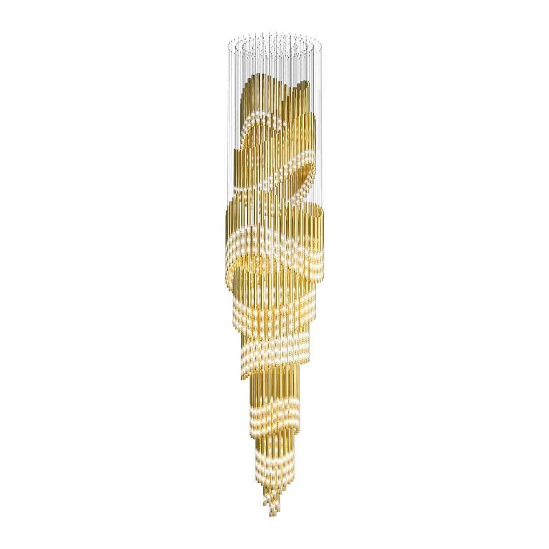 Ovynira lampadario con asta d&