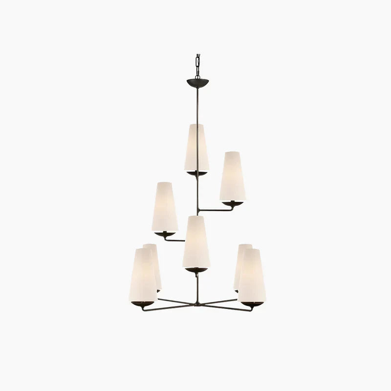 Silva Design Lampadari LED Bianco Nero Metall Camera da Letto Cucina