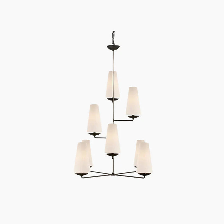 Silva Design Lampadari LED Bianco Nero Metall Camera da Letto Cucina