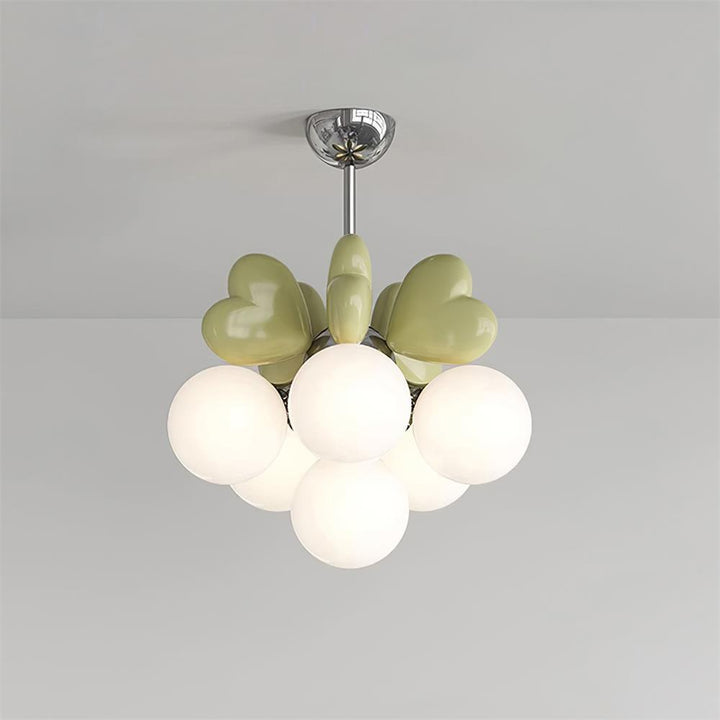 Lampadario Heart Accents globo Shades Playful moderno Kids Room per camera da letto
