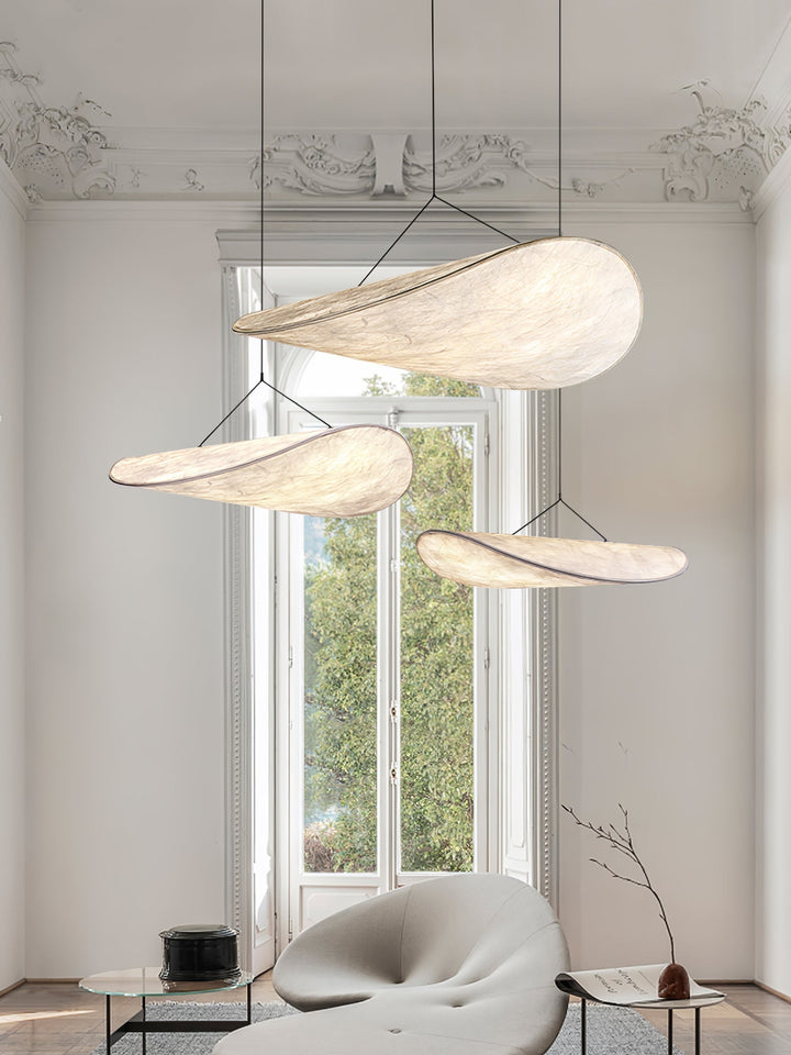 Tense Tyvek Pendant Lamp - Blowlighting