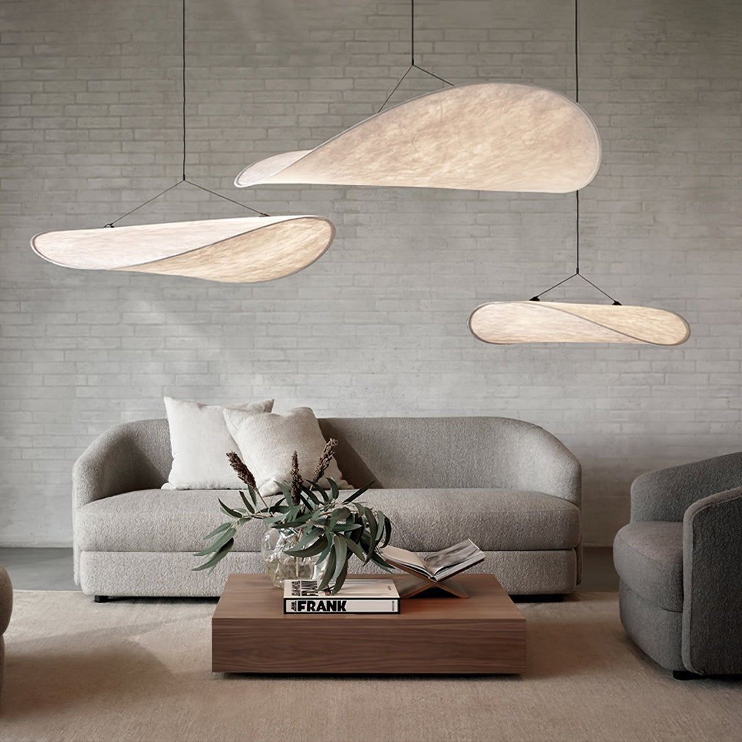 Tense Tyvek Pendant Lamp - Blowlighting