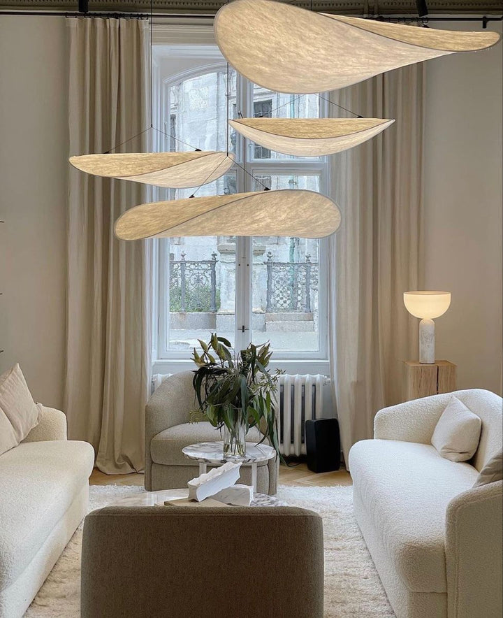 Tense Tyvek Pendant Lamp - Blowlighting