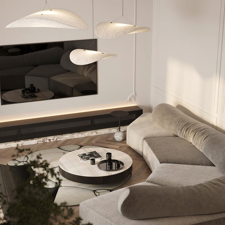 Tense Tyvek Pendant Lamp - Blowlighting