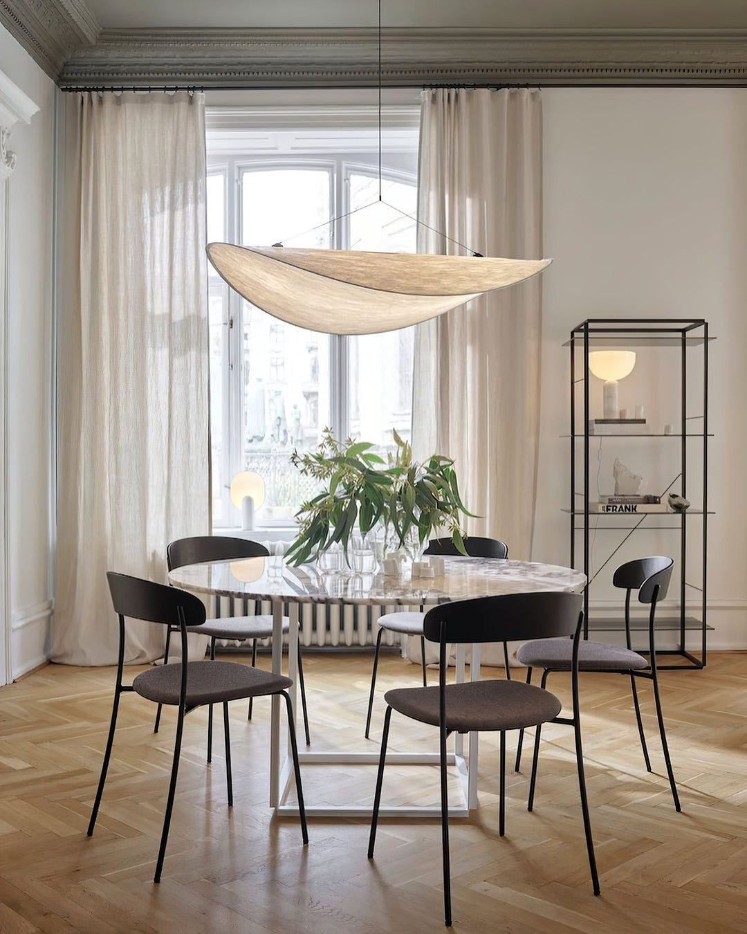 Tense Tyvek Pendant Lamp - Blowlighting