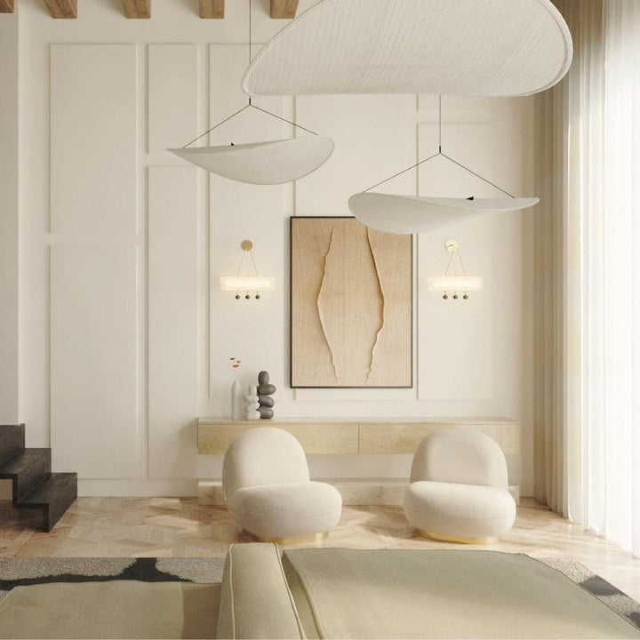 Tense Tyvek Pendant Lamp - Blowlighting