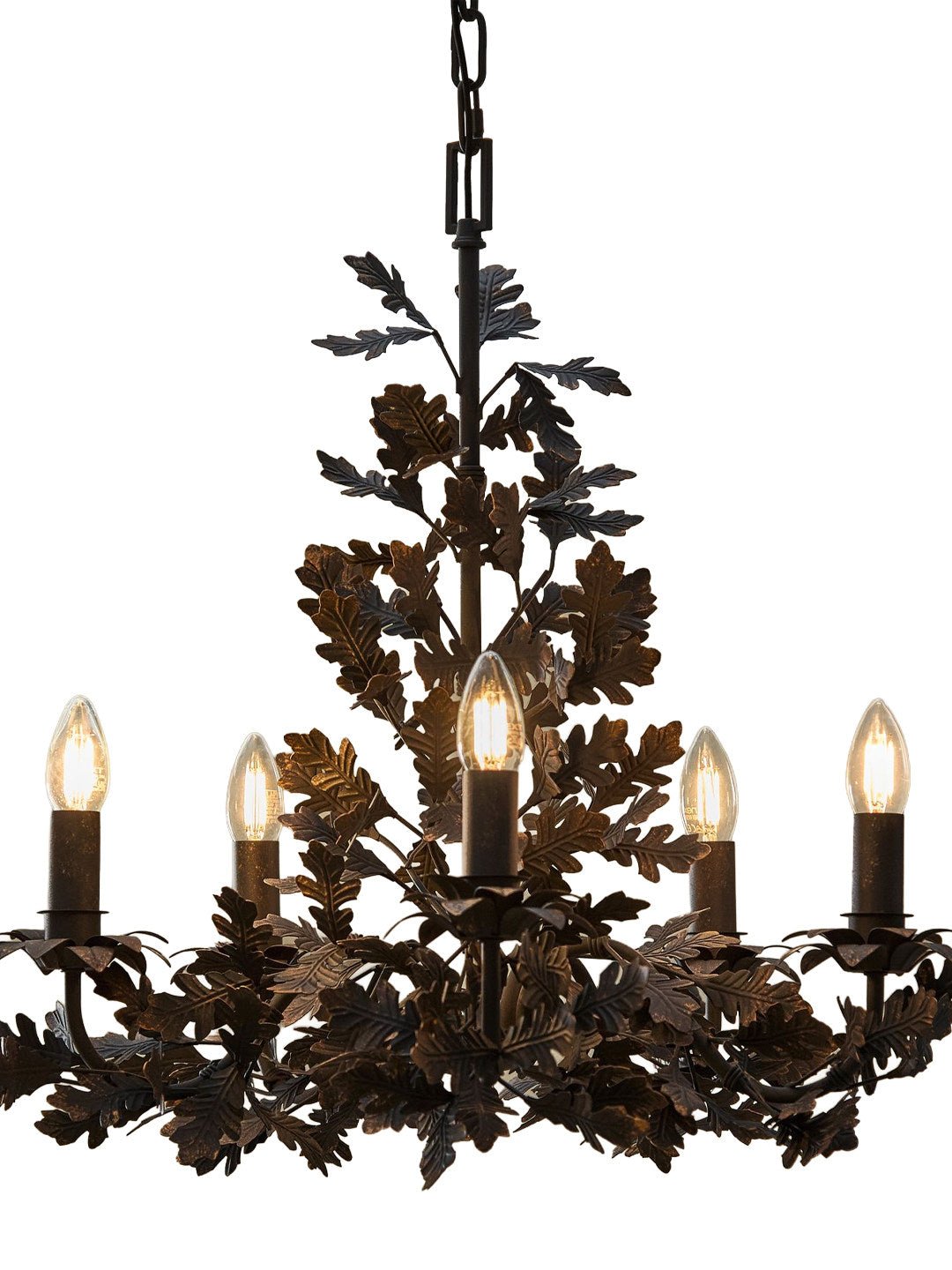 Syleeon Thicket Oak Leaf lampadario in legno