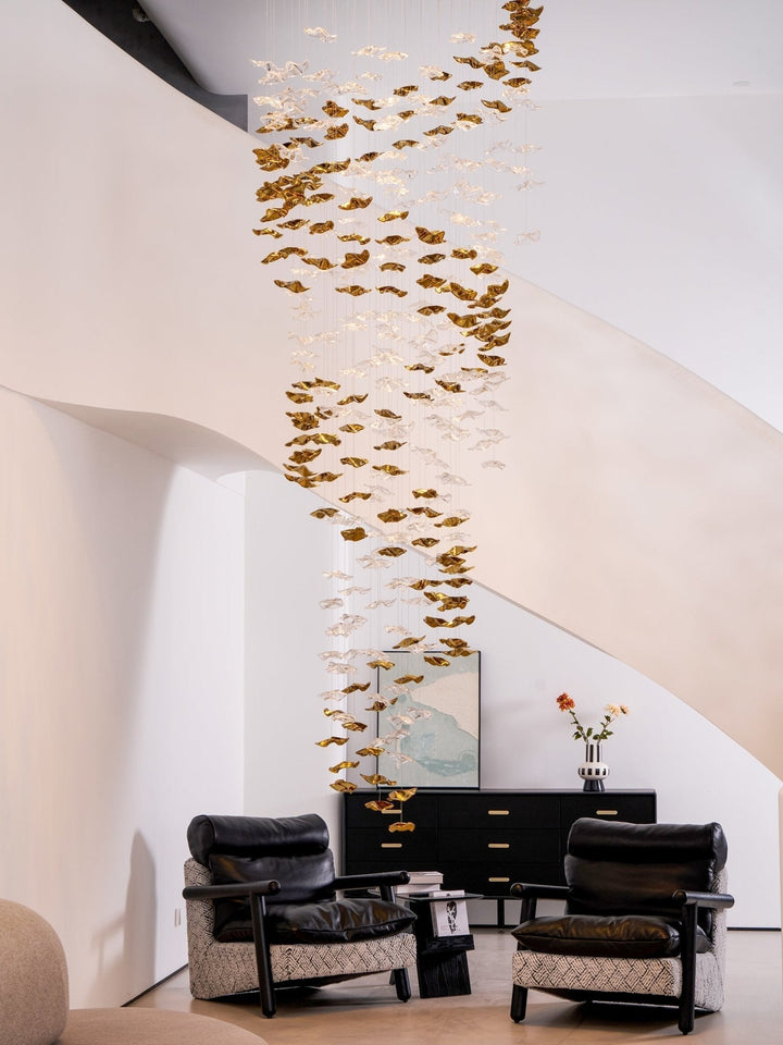 Nephele Crystal Leaf lampadario