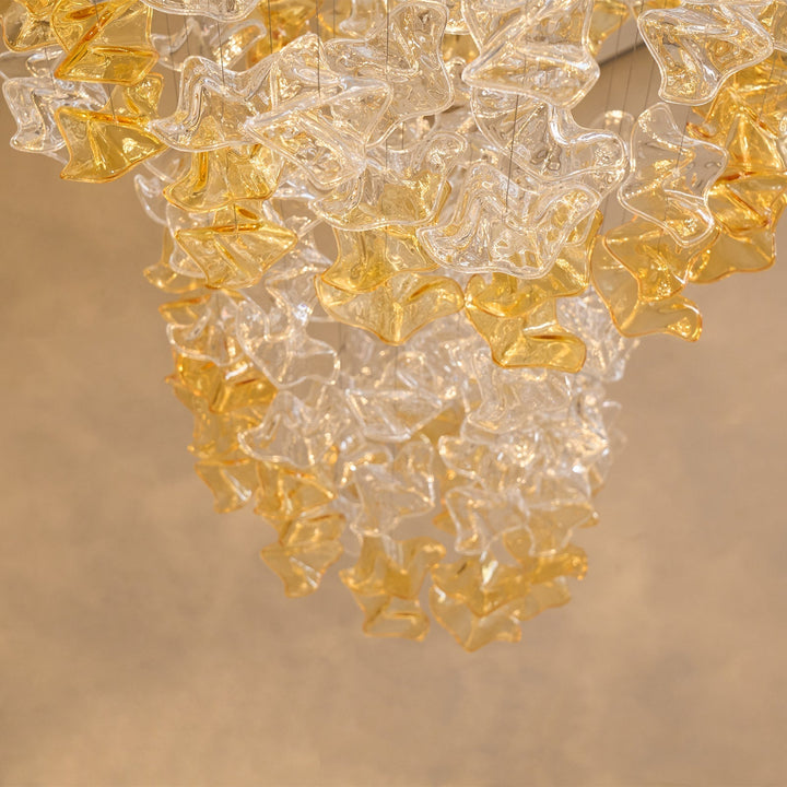 Nephele Crystal Leaf lampadario
