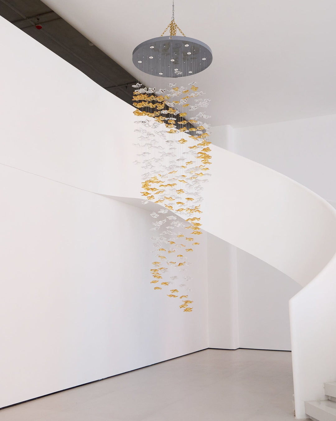 Nephele Crystal Leaf lampadario
