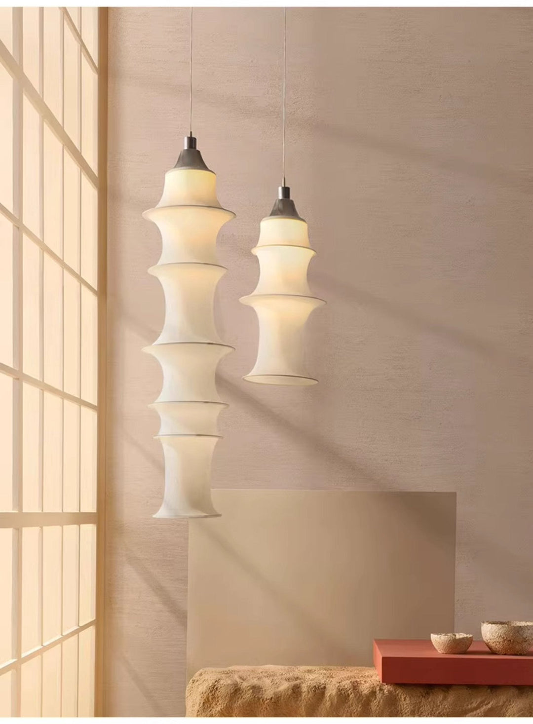 Columnis lampada a sospensione a colonna stratificata