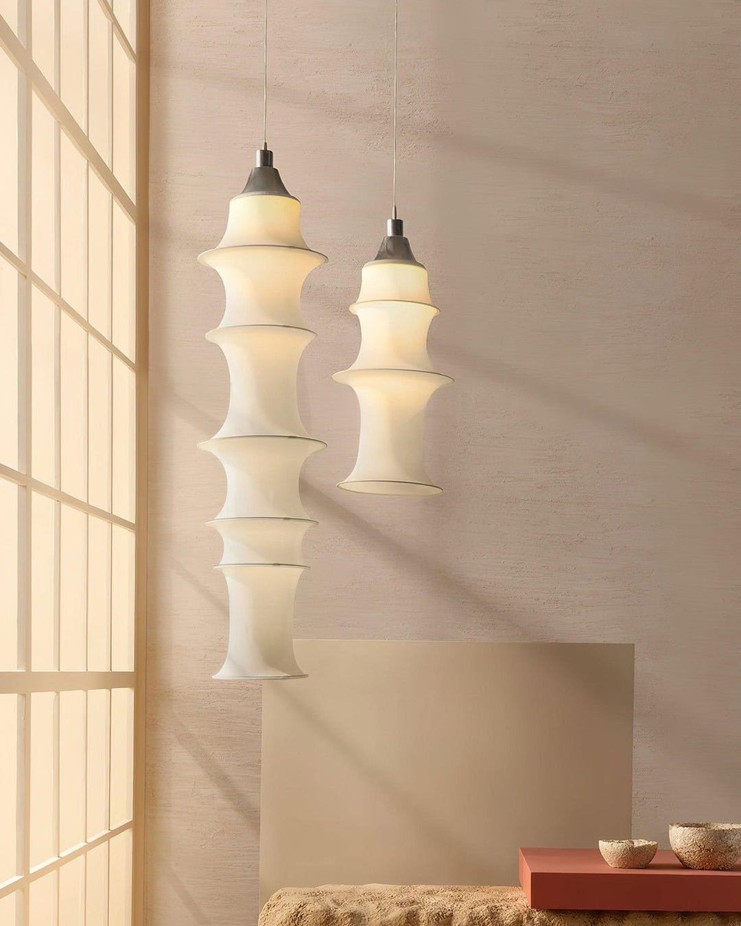 Columnis lampada a sospensione a colonna stratificata