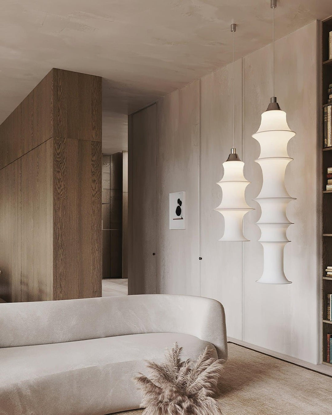 Columnis lampada a sospensione a colonna stratificata