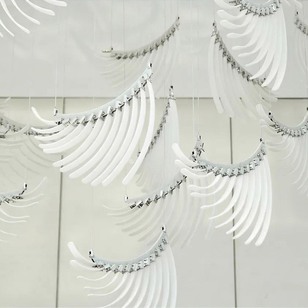 Tiered lampadario Postmoderno di lusso Palmette