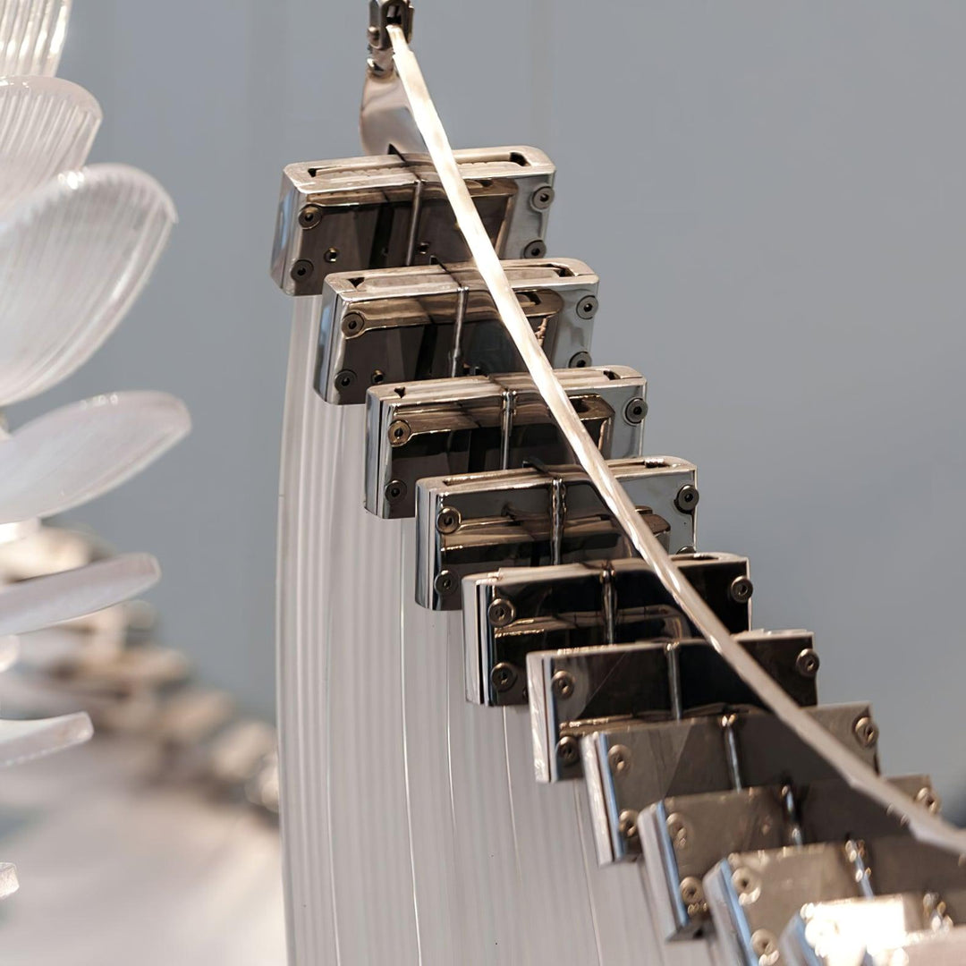 Tiered lampadario Postmoderno di lusso Palmette